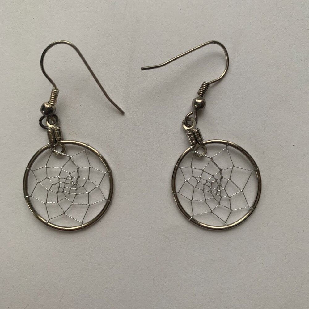 Lightweight Silver Wire Earrings